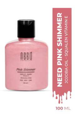 NEED COSMETİCS Pink Shimmer Işıltı Veren Saç Ve Vücut Yağı - 100 ml