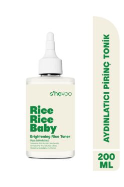 SHE VEC Rice Rice Baby – Aydınlatıcı Pirinç Tonik (%100 Vegan)
