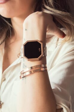 Upwatch Upwatch 988 Edge Mat Gül Altın/ve Gül Altın Kayış