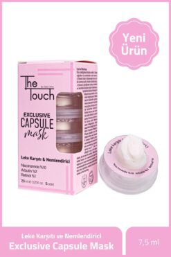The Touch By Seda Altın Leke Karşıtı Ve Nemlendirici Exclusive Capsule Mask 5 Adet