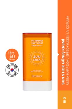 DEOPROCE Sun Stick Güneş Kremi Ultra Hafif Doku Spf50 Pa Yüksek Uv Koruma 18 gr