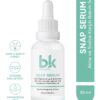 BK COMPANY Akne Ve Siyah Nokta Karşıtı Snap Serum | Salisilik Asit & Çay Ağacı | Kurutucu Etki | 30 ml