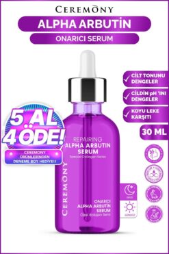Ceremony Alpha Arbutin Onarıcı Cilt Bakım Serumu 30 ml