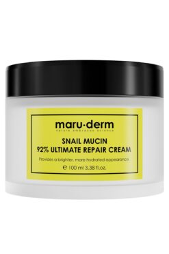 Maru.Derm Snail Mucin 92% Ultimate Repair Cream 100 ML - Salyangoz Özlü Nemlendirici ve Besleyici Krem