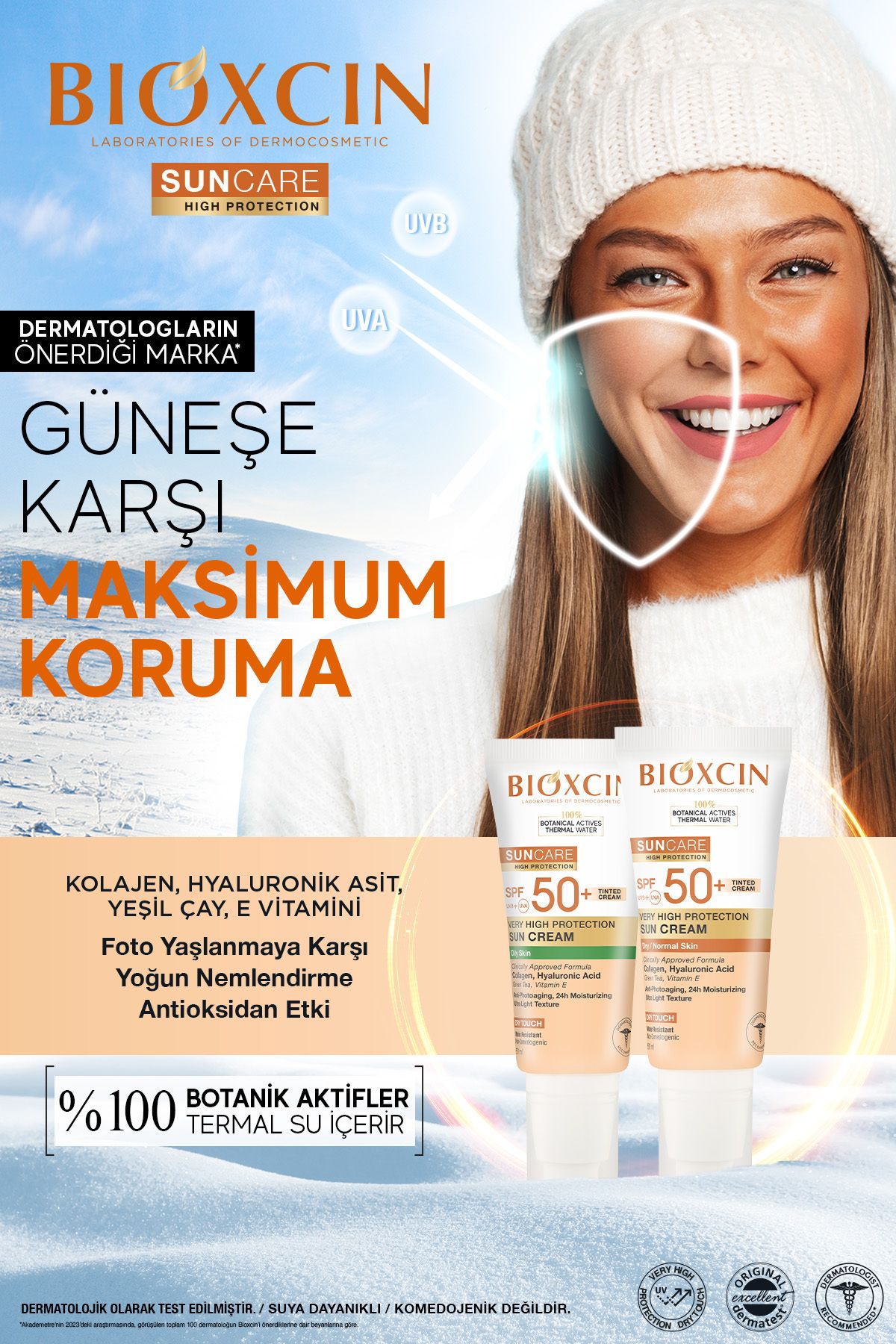 Bioxcin Sun Care Çok Yüksek Korumalı Yağlı Ciltler- - Görsel 2