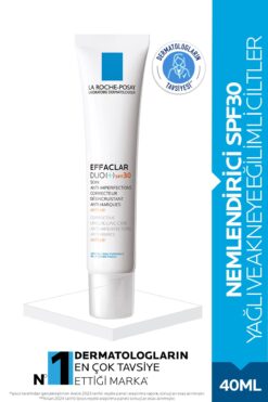 La Roche Posay Effaclar Duo (+) Nemlendirici SPF30 40 ml- Yağlı ve Akneye Eğilimli Ciltler İçin