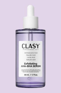 Clasy Care Salisik Asit, Aha Bha Cilt Serumu, Ölü Hücrelerden Arındırma, Lekeleri Azaltma, Pürüzsüz Cilt