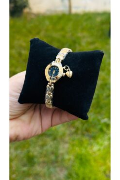pullmarkt Love Serisi - Kalpli Charm Kadın Kol Saati Vintage