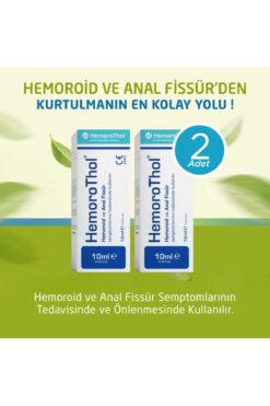 HemoroThol H.emoroid B.asur Onarıcı Bitkisel Sprey 20 ml