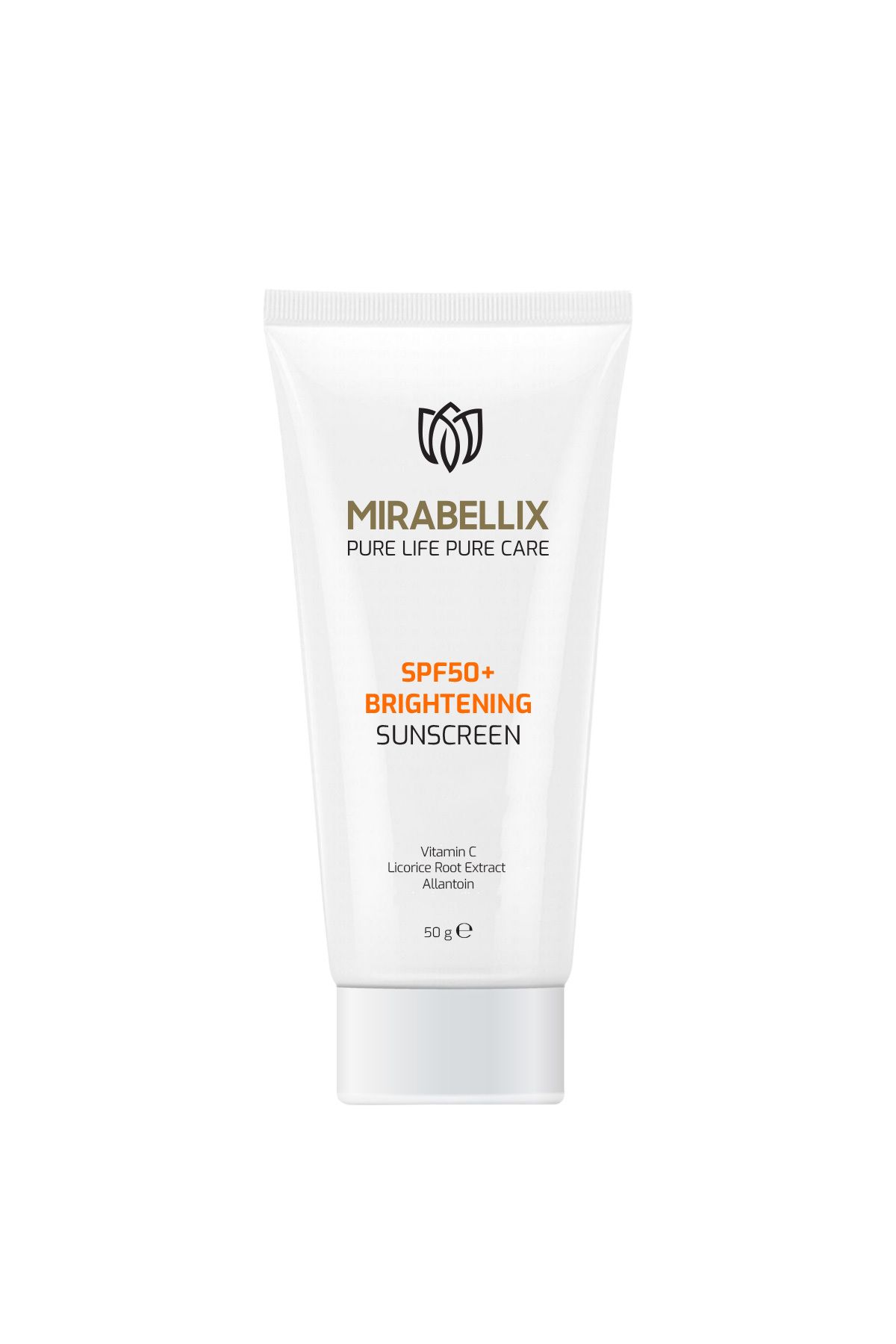 Mirabellix Leke Karşıtı & Aydınlatıcı Güneş Kremi Spf50 – C Vitamini Ve Meyan Kökü Özlü Yüksek Koruma 50 ml