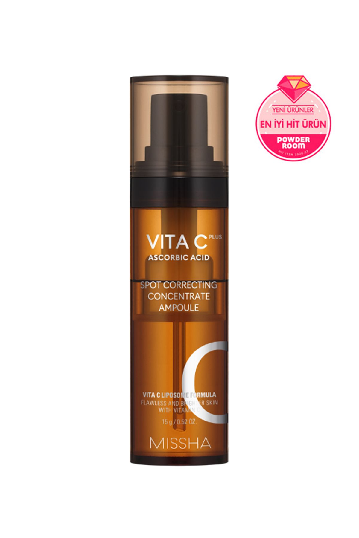 Missha Leke Karşıtı C Vitamini %99 Saf Konsantre Serum Vita C Plus Spot Correcting Concentrate Ampoule