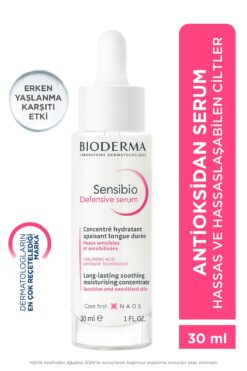 Bioderma Sensibio Defensive Hassas Ciltler Kırışıklık, Yaşlanma Karşıtı Nemlendirici Antioksidan Serum 30 ml
