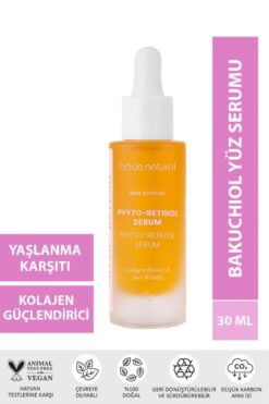 Bade Natural Bakuchiol Phyto Retinol Yüz Serumu Yaşlanma Ve Kırışıklık Karşıtı 30 Ml