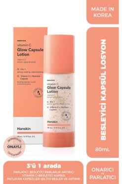 Hanskin Vitamin C Glow Capsule Lotion – C Vitaminli Aydınlatıcı Kapsül Içeren Losyon [ 80 Ml ]