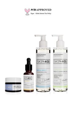 Skin401 Cilt Yenilenmesine Yardımcı ve Aydınlatma Etkili Bakım Rutini