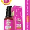 short story Time To Shine Dear! Işıltı veren güneş serumu spf50+, C vitamini, Seramid içeren Multi Formül 30 ml