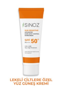 SİNOZ Spf 50 Leke Karşıtı Aydınlatıcı Etkili Yüksek Koruyucu Niacinamide Içeren Yüz Güneş Kremi 50 ml
