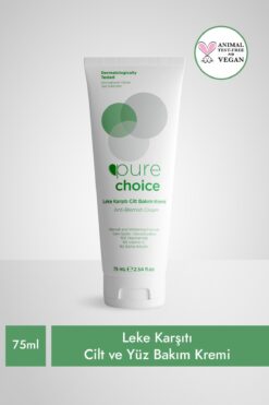 Pure Choice Leke Karşıtı Cilt Bakım Kremi 75 ML (%10 Niacinamide + %5 Vitamin C + %2 Alpha Arbutin)