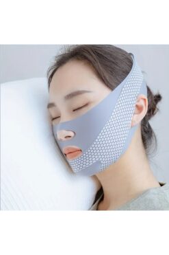 BALCI HEDİYELİK Yüz Germe ile V Şekillendirici Yüz Şekillendirme Kaldırma Çift Çene Yüz Bandı Masajı