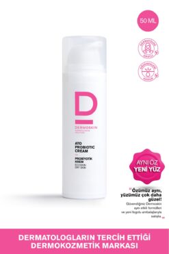 Dermoskin Ato Probiyotik Krem | Kuru Ciltler İçin Nemlendirici Yüz Kremi | 50 ml