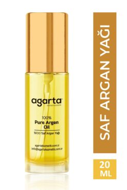 Agarta Organik Soğuk Sıkım %100 Argan Yağı - Saç Ve Vücut Onarıcı Bakım Yağı 20 ml