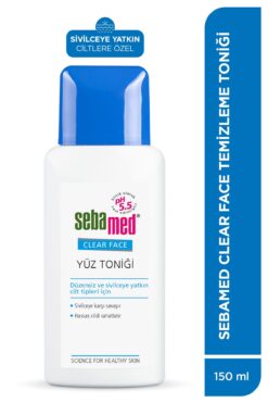 Sebamed Clear Face Akne Eğilimli Cilt - Gözenek Sıkılaştırıcı Siyah Nokta Karşıtı Temizleyici Tonik 150ml