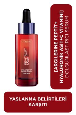 L'Oreal Paris Revitalift Lazer Yaşlanma Belirtileri Karşıtı Üçlü Peptit Bakım Serumu 30 ml