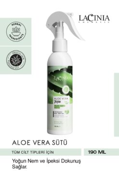 Lacinia Aloe Vera Sütü 190ml Cilt Bakım Spreyi