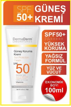 DermaDerm Güneş Koruma Kremi Spf 50 100ml