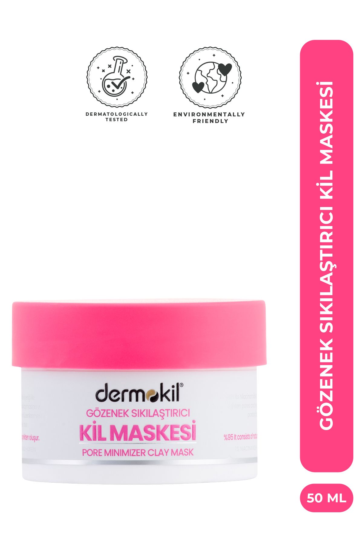 Dermokil Gözenek Sıkılaştırıcı Kil Maskesi 50 ml