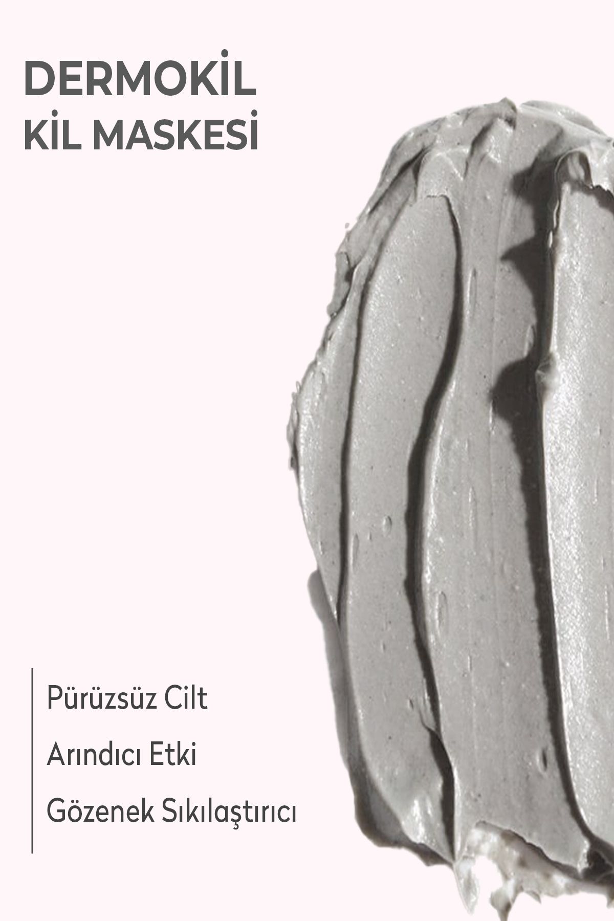 Dermokil Gözenek Sıkılaştırıcı Kil Maskesi 50 ml - Görsel 2