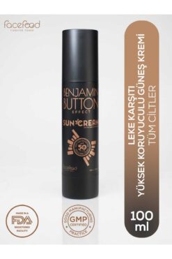 Benjamin Button Effect Leke Karşıtı Ve Nemlendirici Güneş Kremi Spf 50 100ml