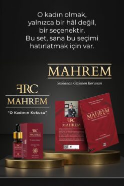 FRC ESANS FRC Mahrem O Kadın Afrodizyąk Etkili Esans Yağı ve Mahrem Kitap