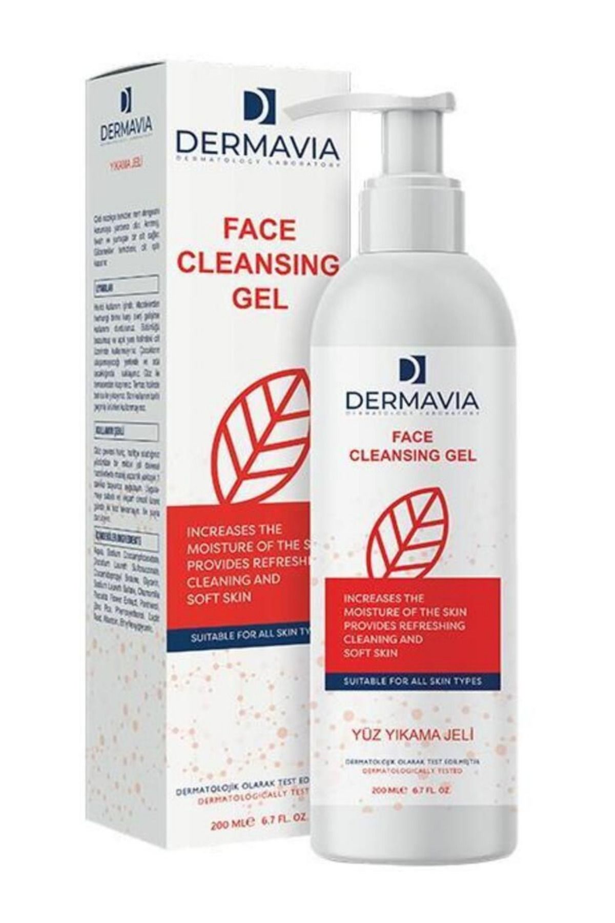 Dermavia Laktik Asit Yüz Yıkama Jeli 200 ml - Görsel 2
