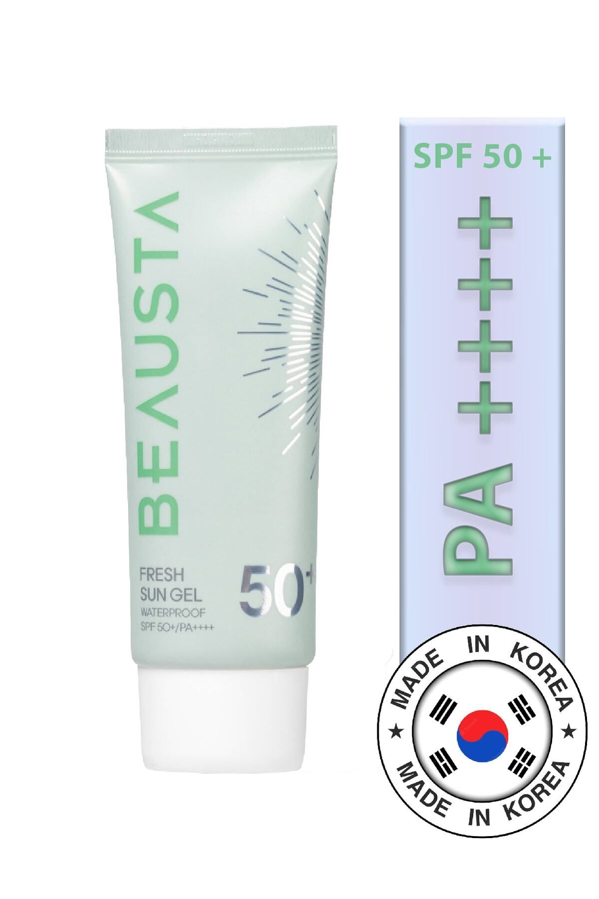 BEAUSTA Hassas, Kuru Ve Karma Ciltler Için Yatıştırıcı Nemlendirici Güneş Kremi Spf 50 /pa 50 ml