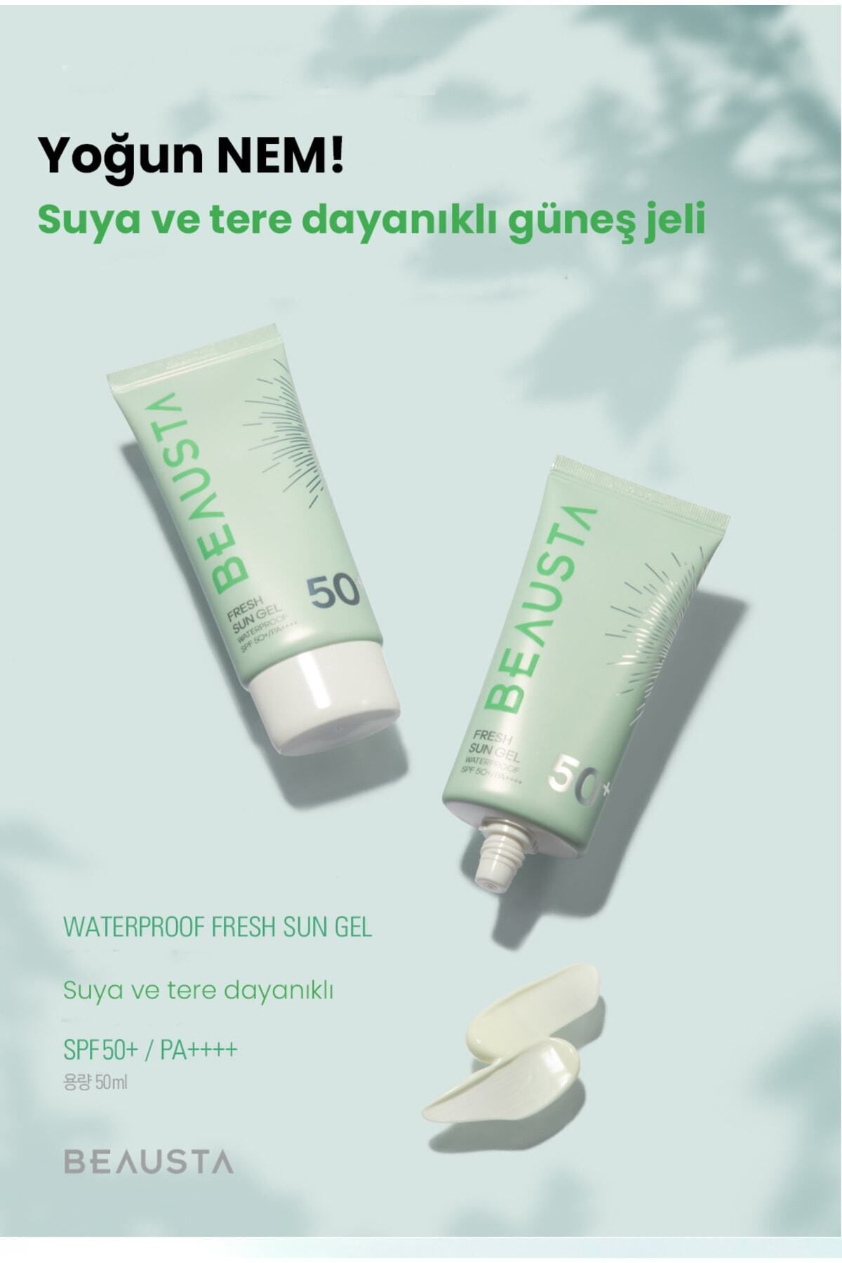 BEAUSTA Hassas, Kuru Ve Karma Ciltler Için Yatıştırıcı Nemlendirici Güneş Kremi Spf 50 /pa 50 ml - Görsel 2