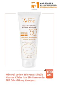 Avene Mineral Lotion Toleransı Düşük Hassas Ciltler Için Süt Formunda Spf 50 Güneş Koruyucu 100 ml