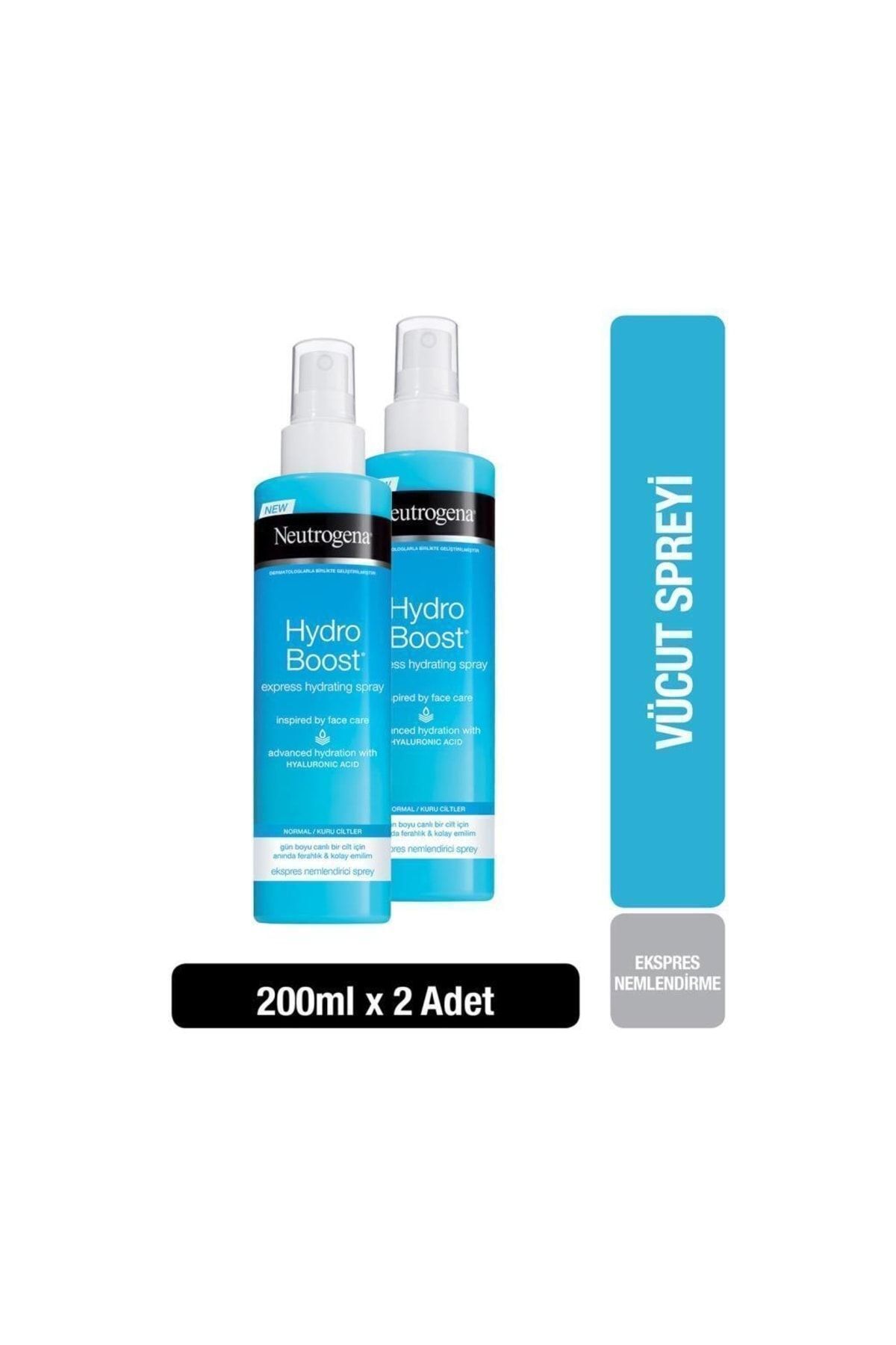 Neutrogena Hydro Boost Ekspress Nemlendirici Vücut Spreyi 200 Ml
