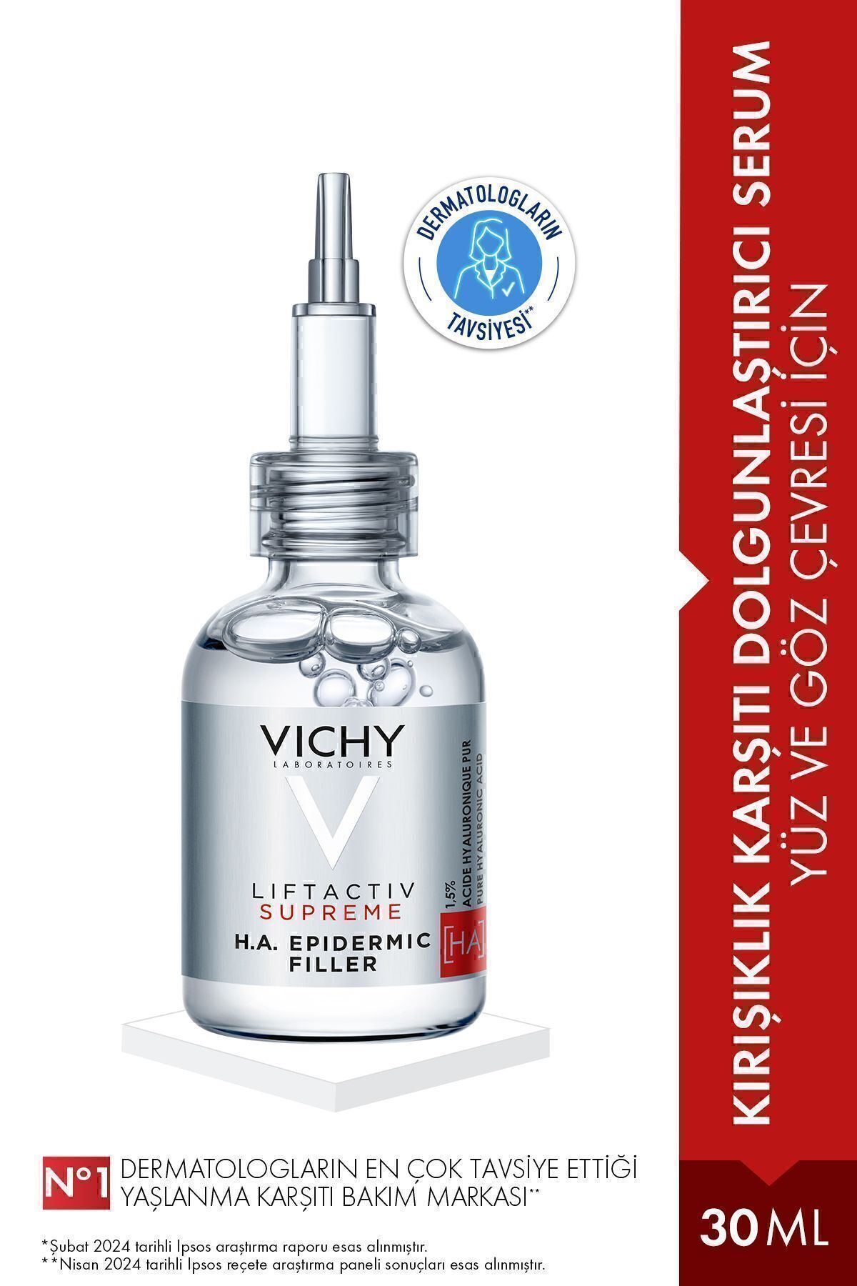 Vichy Liftactiv Supreme H.a Epidermic Filler Serum 30 ml