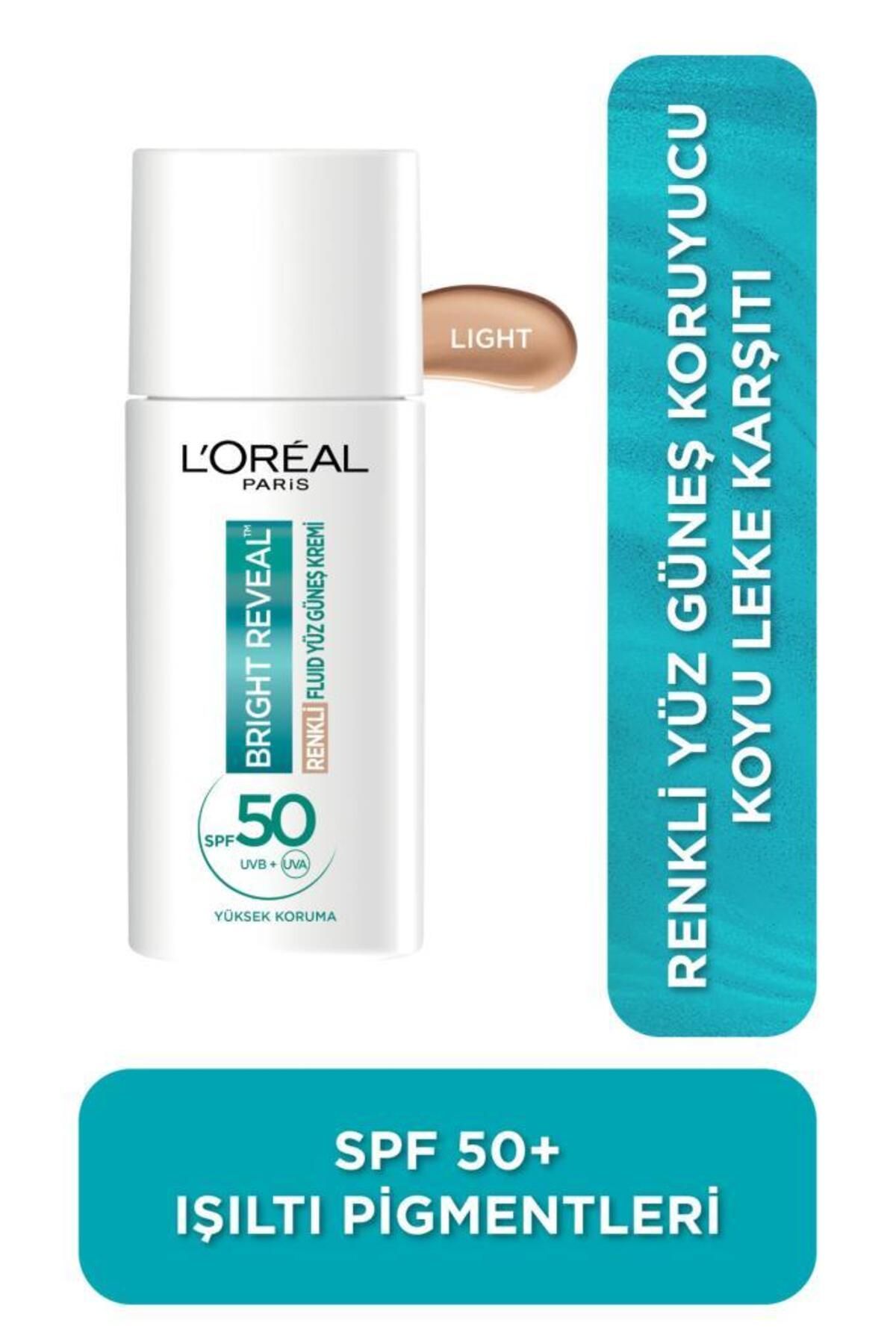 L'Oreal Paris Bright Reveal Koyu Leke Karşıtı Günlük Güneş Kremi Light & Glotion All-in-one Doğal Işıltı 902 - Görsel 2