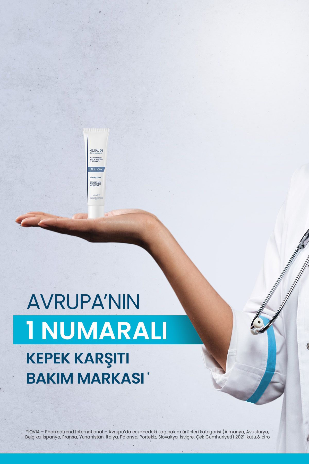 Ducray Kelual DS Cilt Pullanmalarına Karşı Yatıştırıcı Krem 40 ml - Görsel 2