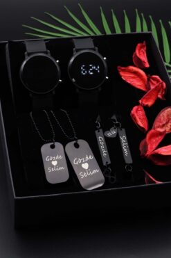 Northwatch Çift Kol Saati Bileklik Ve Kolye Seti