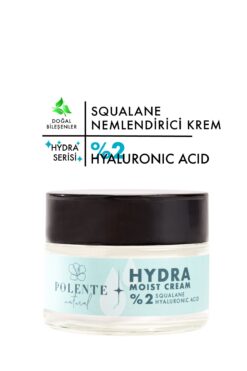 Polente Natural Hydra Moıst Cream - Hyalüronik Asit & Skualen Içeren Nemlendirici Krem (50 ML)