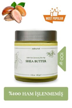 sabunal Shea Yağı - Soğuk Sıkım Ham Işlenmemiş Raw Virgin Shea Butter 100 gr