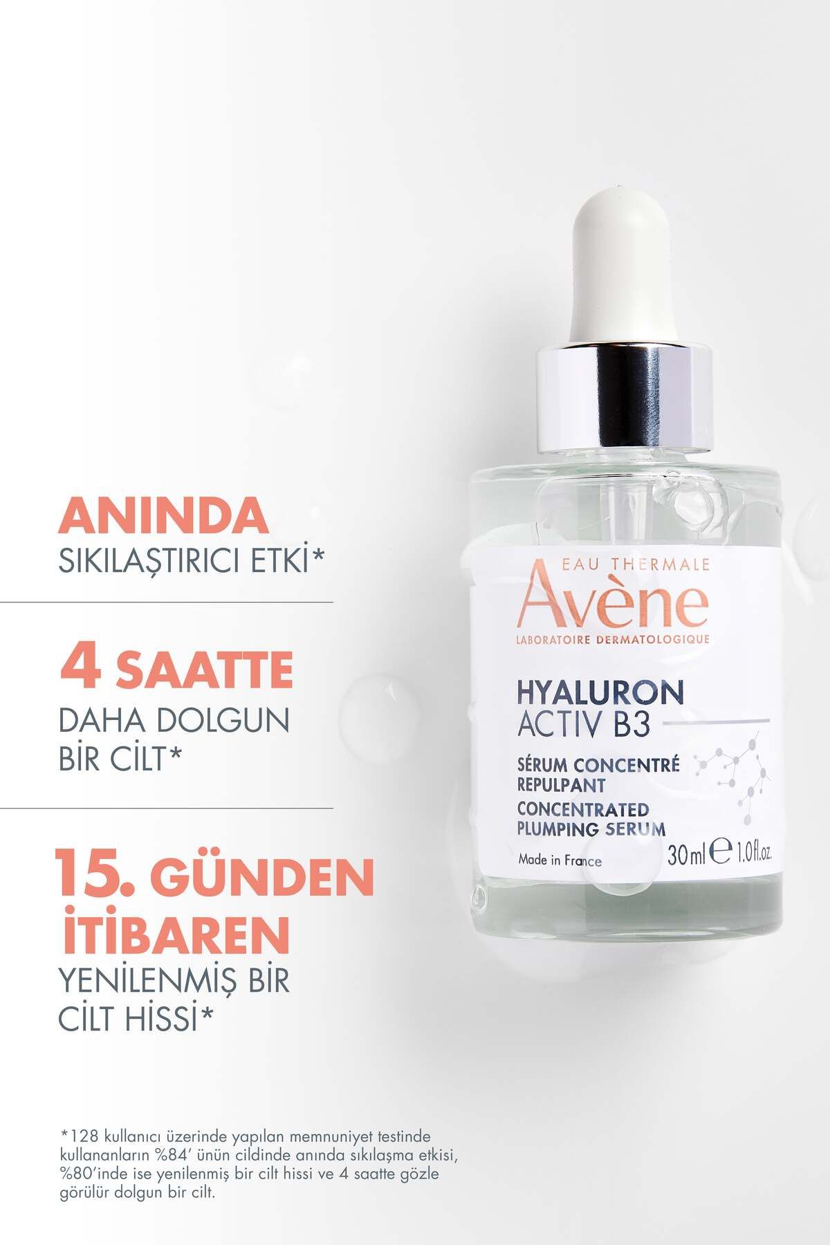 Avene Hyaluron Activ B3 Hyaluronik Asit ve Niasinamid İçeren Hücre Yenileme Etkili Serum 30 ml - Görsel 2