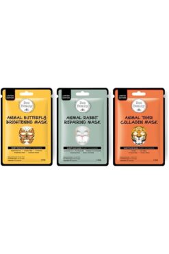 Bee Beauty Animal Kağıt Maske Set 3 X 25 Gr