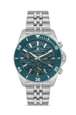 Navimarine Nm009-03 Multifonksiyonlu Gümüş Renk Çelik Erkek Kol Saati