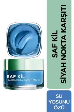 L'Oreal Paris Saf Kil Siyah Nokta Karşıtı Yüz Maskesi 50 Ml