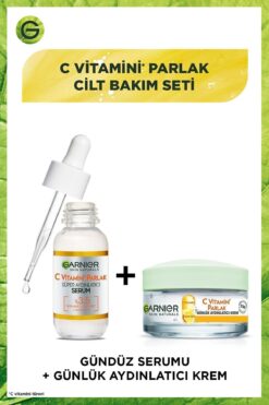 Garnier C Vitamin Serum (Niasinamid + Salisilik Asit) + C Vitamin Nemlendirici Krem ( C Vitamini + Limon)