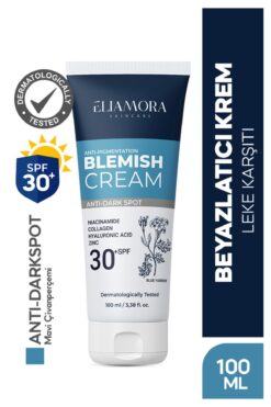 eliamora Cilt Beyazlatıcı Leke Kremi 30+Spf